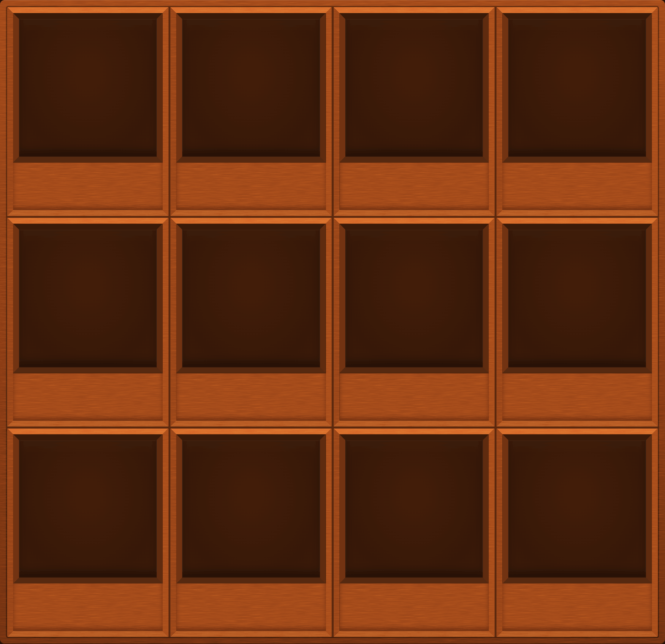 Orange Display Case (3x4)